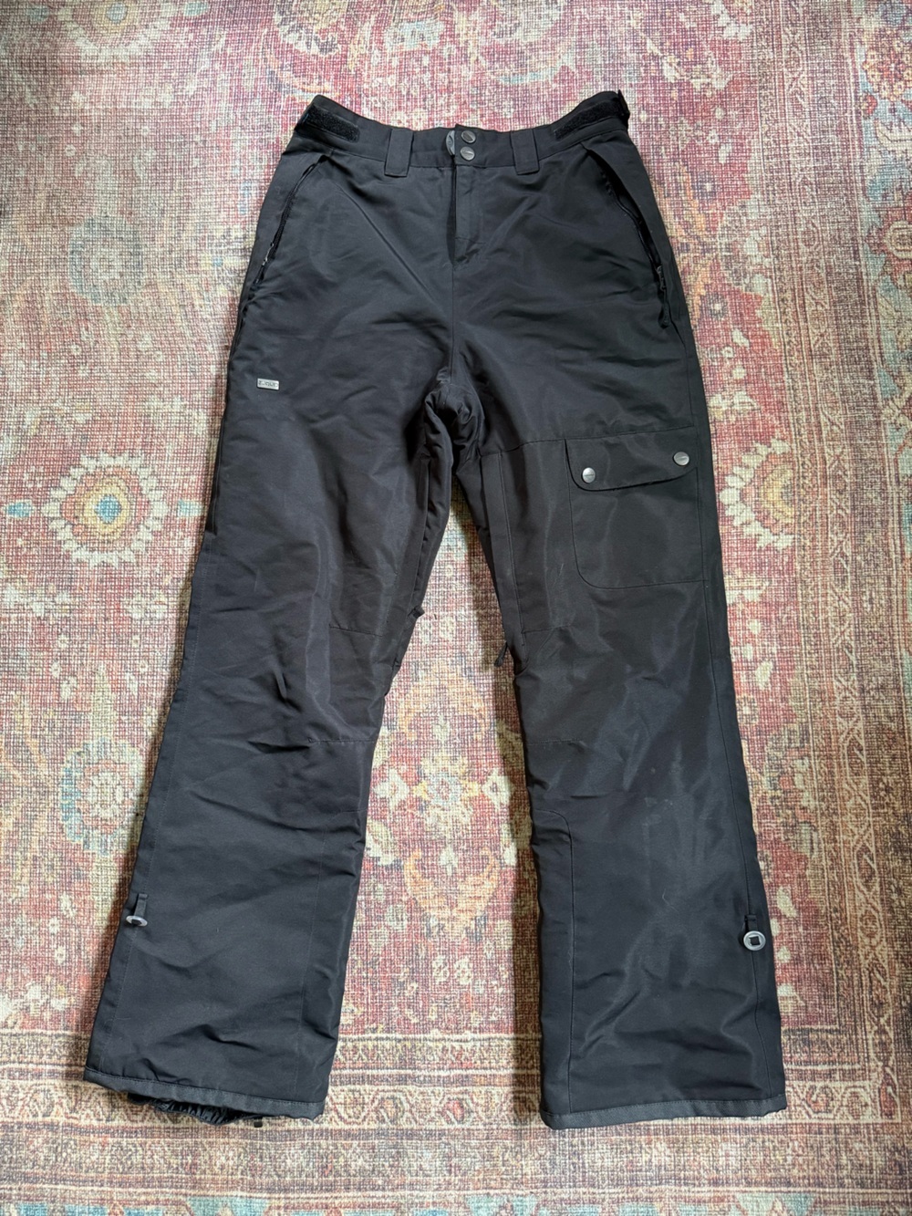 Liquid Small Men's Black Insulated Snow Pants
